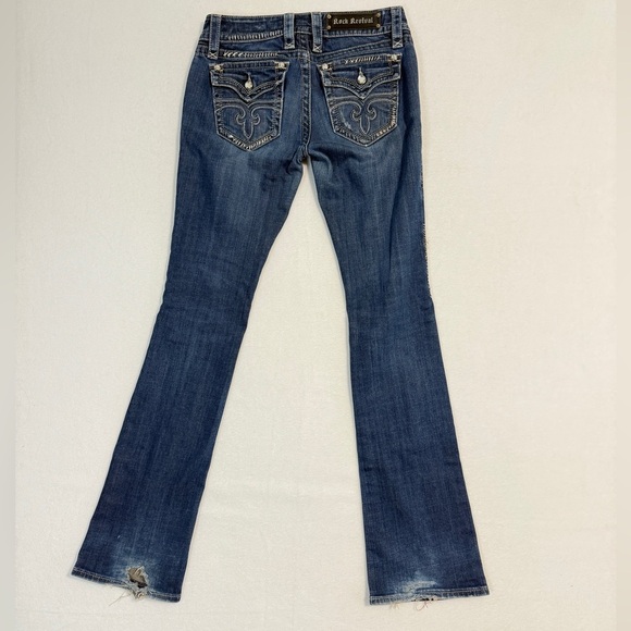 Rock Revival Blue Jeans Size 29 Bootcut - Picture 3 of 6